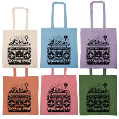 BMF 2026 - Liberty Lightweight Recycled Canvas Tote - BOOMBOX