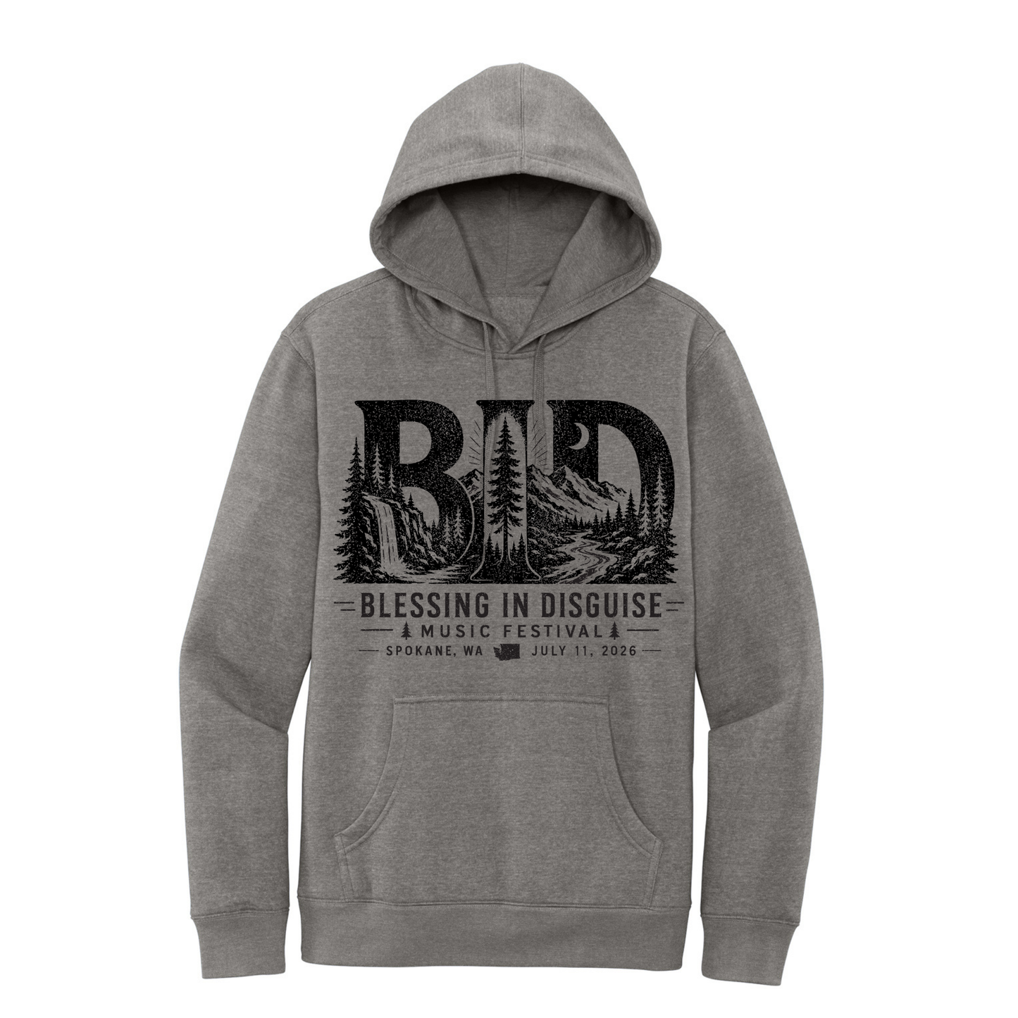 BID 2026 - District® V.I.T.™ Fleece Hoodie - GREY FROST