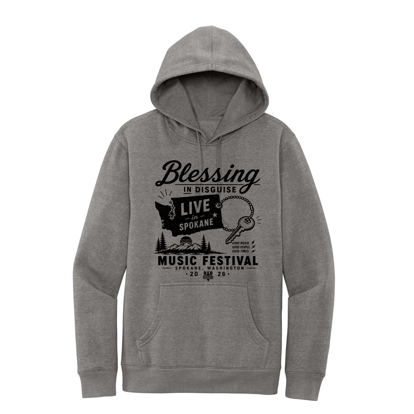 BID 2026 - District® V.I.T.™ Fleece Hoodie - GREY FROST