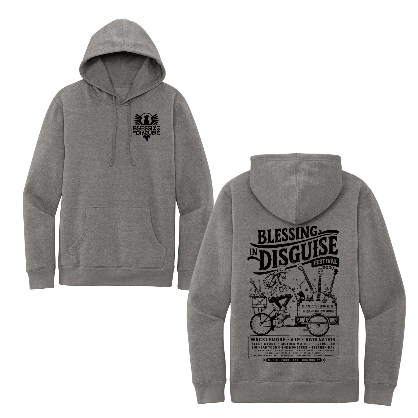 BID 2026 - District® V.I.T.™ Fleece Hoodie - GREY FROST
