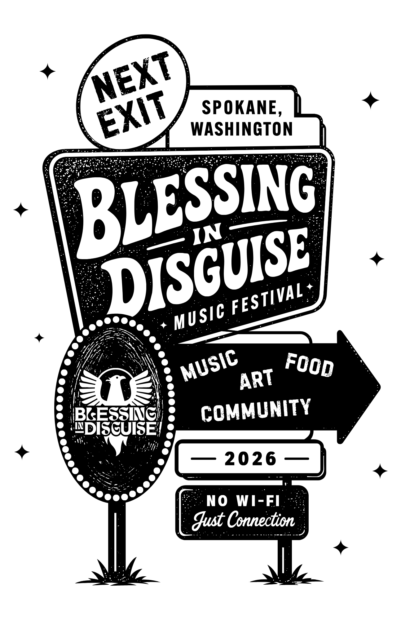 Poster Lineup Tee - BID 2026