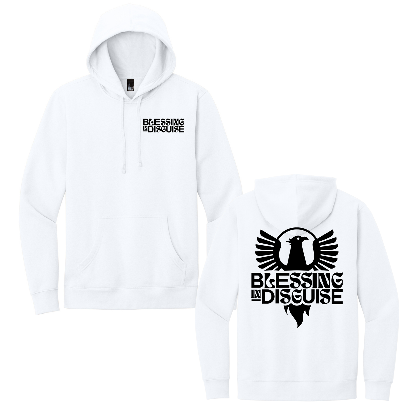 BID 2026 - District® V.I.T.™ Fleece Hoodie - WHITE