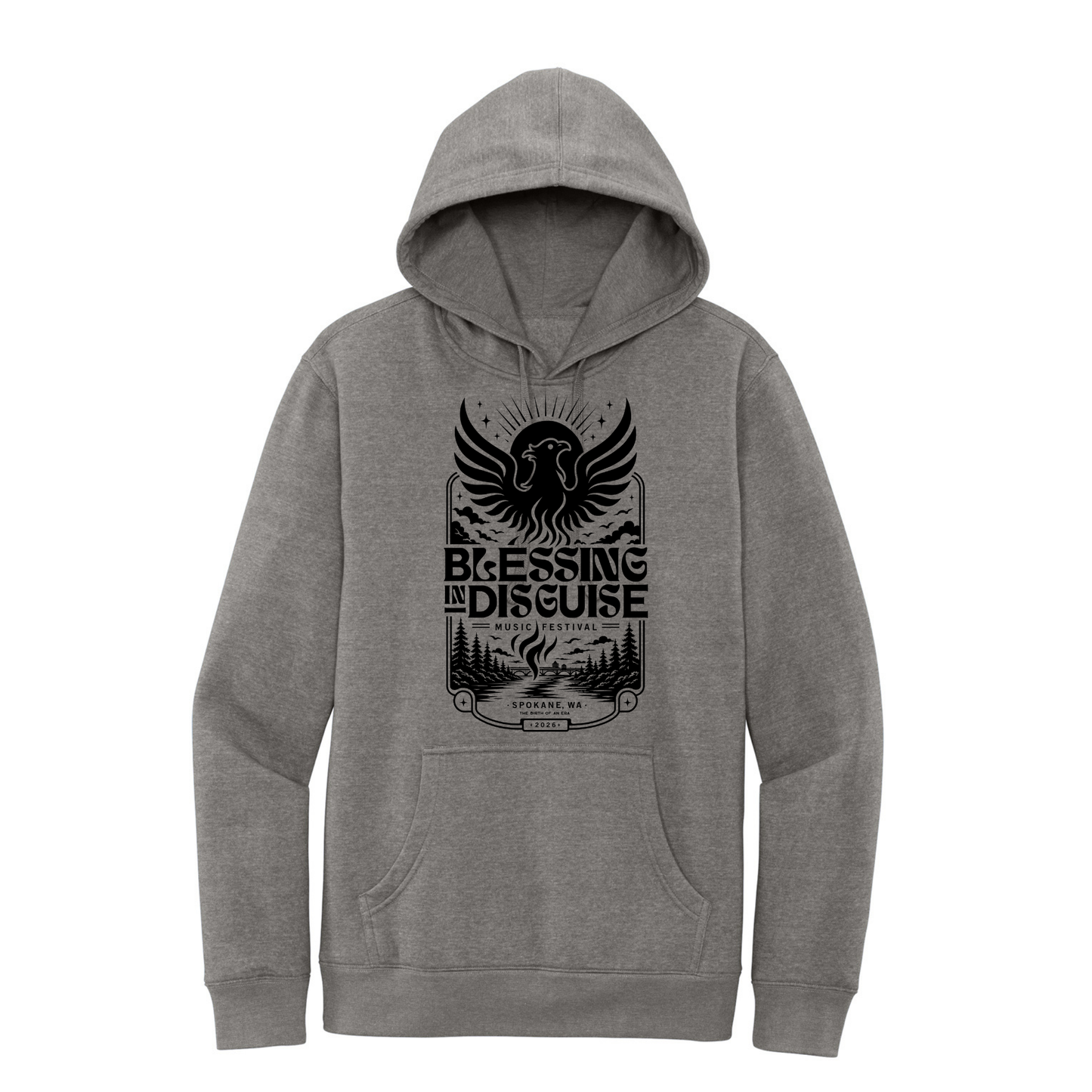 BID 2026 - District® V.I.T.™ Fleece Hoodie - GREY FROST