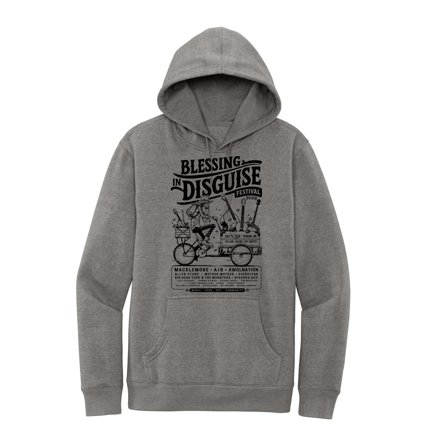 BID 2026 - District® V.I.T.™ Fleece Hoodie - GREY FROST