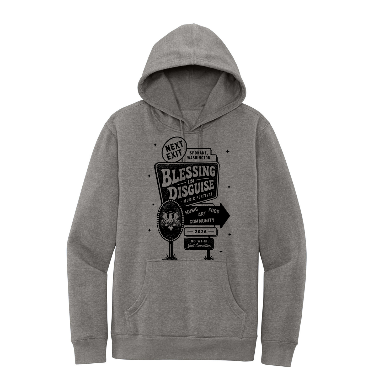 BID 2026 - District® V.I.T.™ Fleece Hoodie - GREY FROST