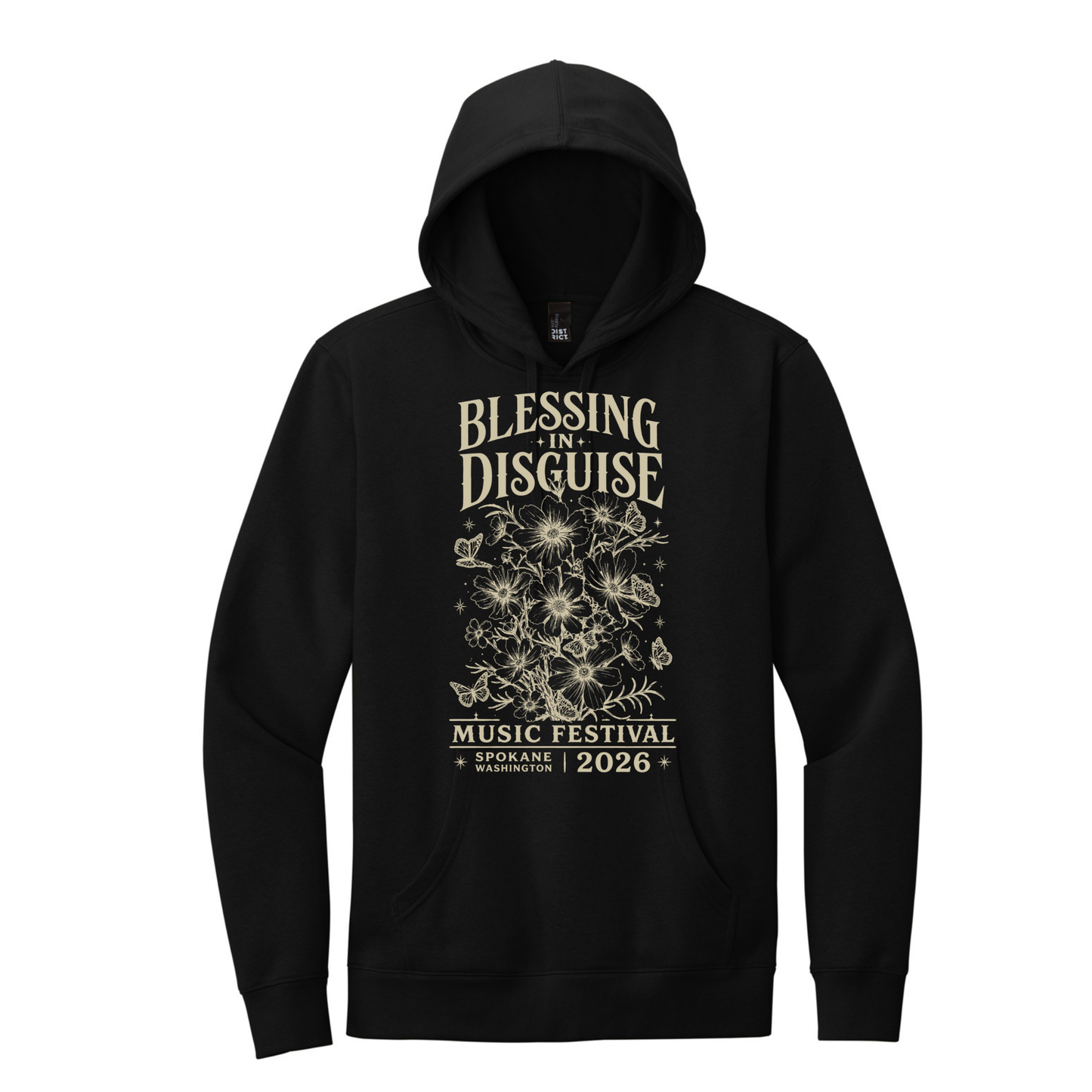 BID 2026 - District® V.I.T.™ Fleece Hoodie - BLACK