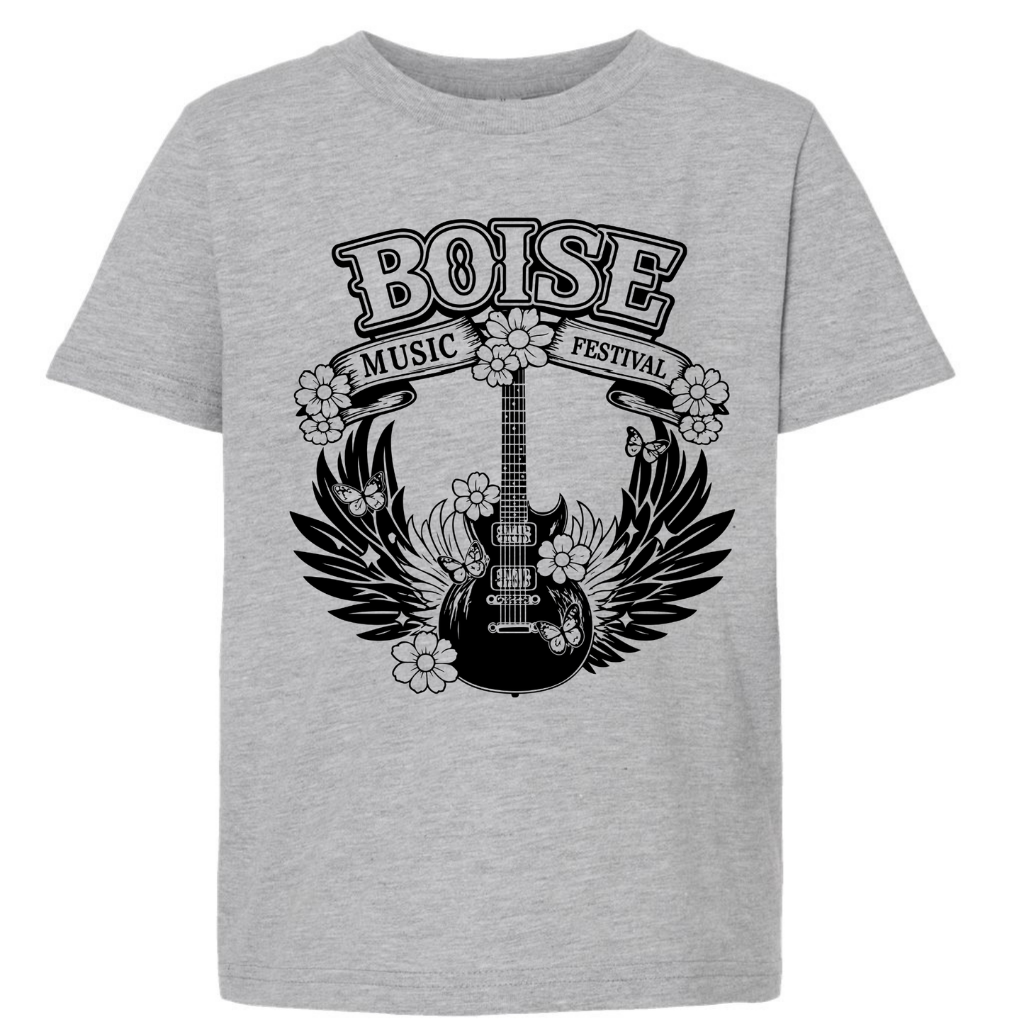 BMF 2026 - YOUTH - Tultex Fine Jersey T-shirt - GREY