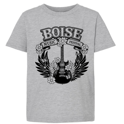 BMF 2026 - YOUTH - Tultex Fine Jersey T-shirt - GREY