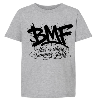BMF 2026 - YOUTH - Tultex Fine Jersey T-shirt - GREY