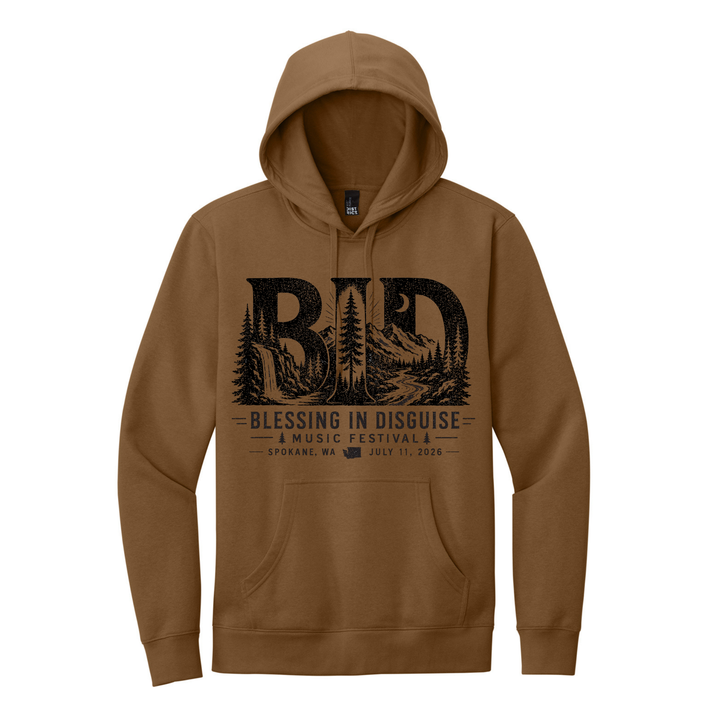 BID 2026 - District® V.I.T.™ Fleece Hoodie - DUCK BROWN
