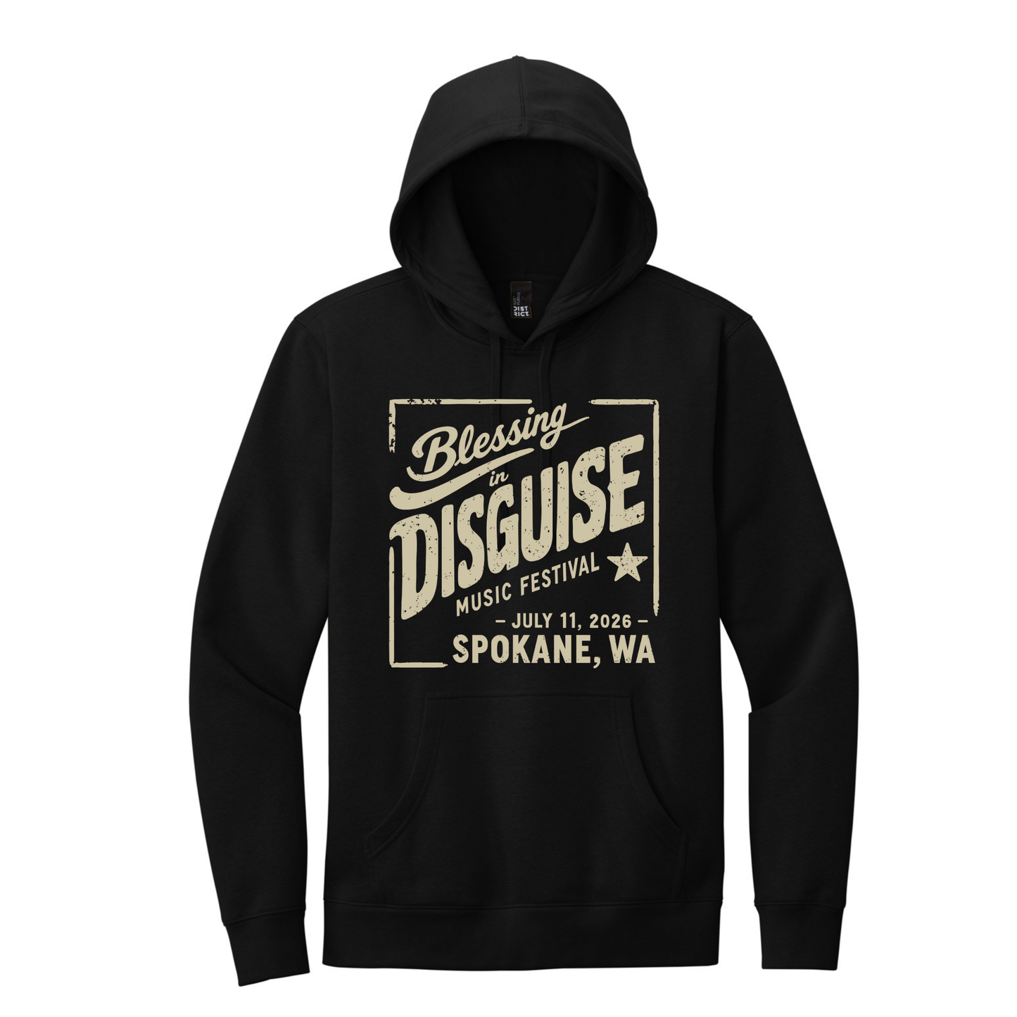 BID 2026 - District® V.I.T.™ Fleece Hoodie - BLACK