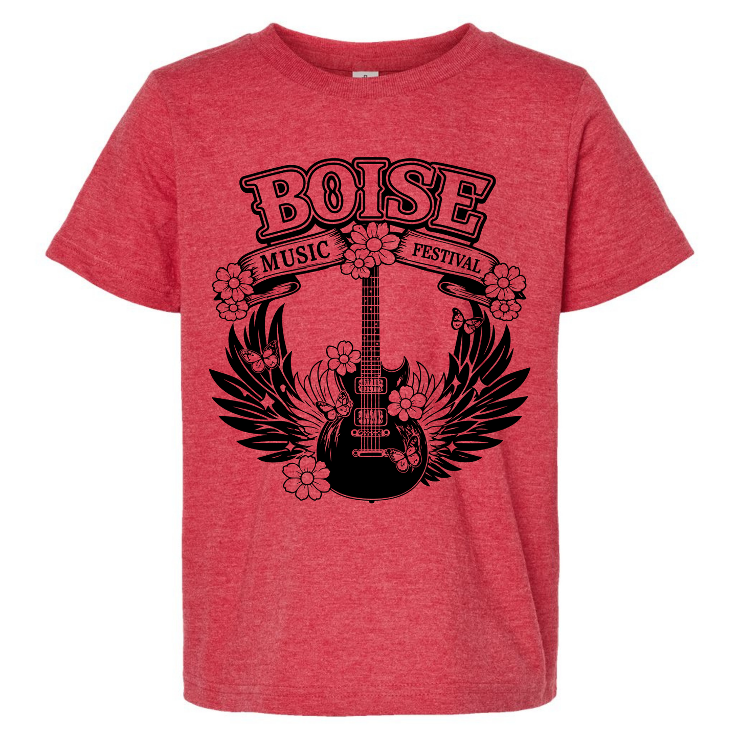 BMF 2026 - YOUTH - Tultex Fine Jersey T-shirt - RED