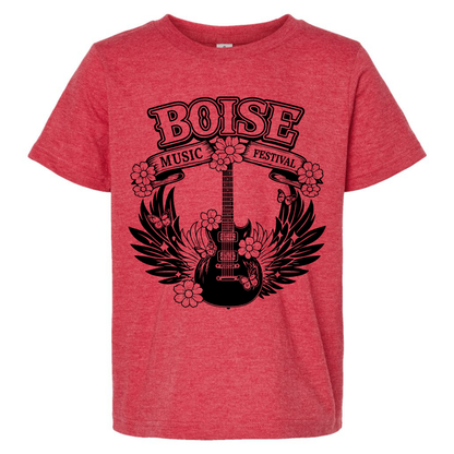 BMF 2026 - YOUTH - Tultex Fine Jersey T-shirt - RED