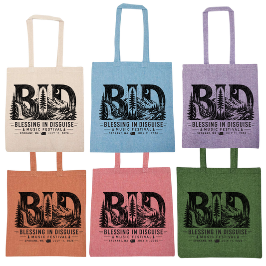BID 2026 - Liberty Lightweight Recycled Canvas Tote - BID NATURE LETTERS