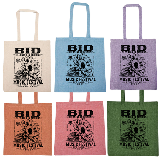 BID 2026 - Liberty Lightweight Recycled Canvas Tote - BID SUNFLOWER
