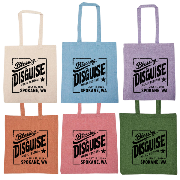 BID 2026 - Liberty Lightweight Recycled Canvas Tote - BID SQUARE LOGO