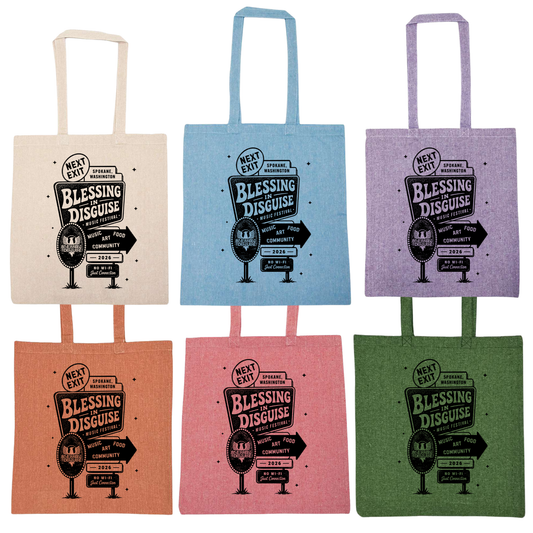 BID 2026 - Liberty Lightweight Recycled Canvas Tote - RETRO SIGNS