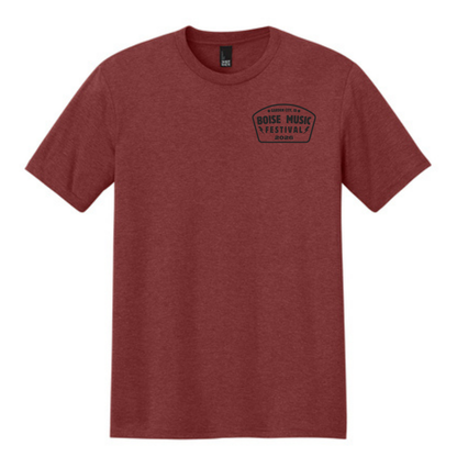 BMF 2026 - District® Perfect Tri® Tee - HEATHERED RUSSET