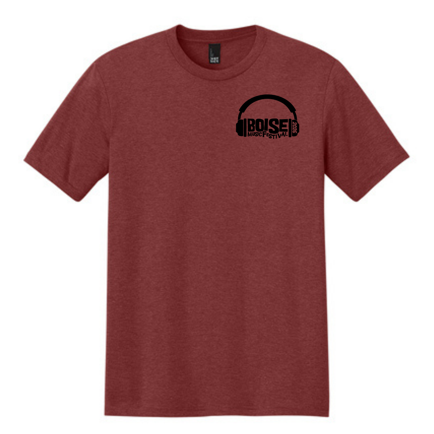 BMF 2026 - District® Perfect Tri® Tee - HEATHERED RUSSET