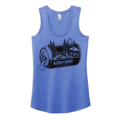 BID 2026 - District® Women’s Perfect Tri® Racerback Tank - ROYAL FROST