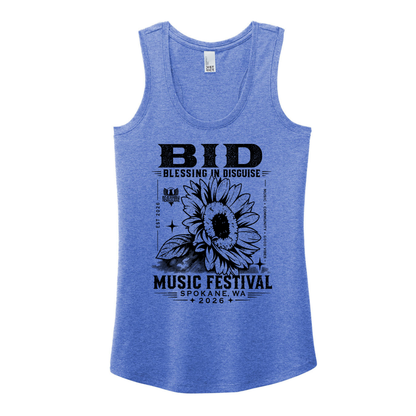 BID 2026 - District® Women’s Perfect Tri® Racerback Tank - ROYAL FROST
