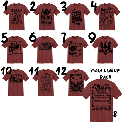 Poster Lineup Tee - BID 2026