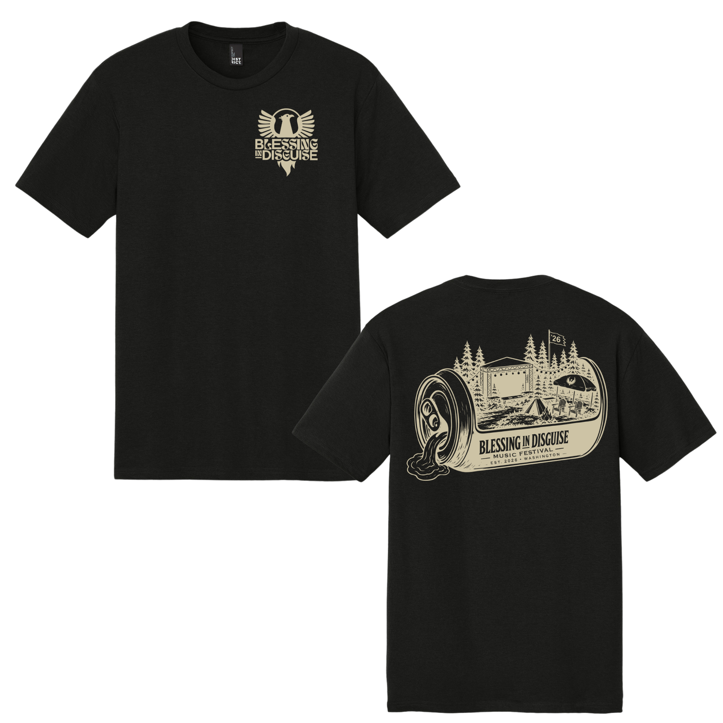 BID 2026 - District® Perfect Tri® Tee - BLACK