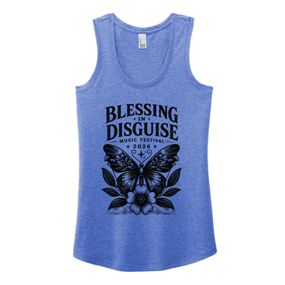 BID 2026 - District® Women’s Perfect Tri® Racerback Tank - ROYAL FROST