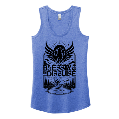 BID 2026 - District® Women’s Perfect Tri® Racerback Tank - ROYAL FROST