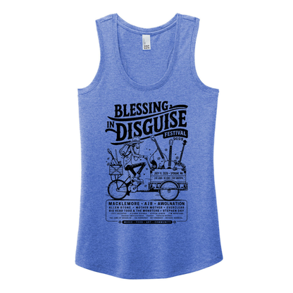 BID 2026 - District® Women’s Perfect Tri® Racerback Tank - ROYAL FROST