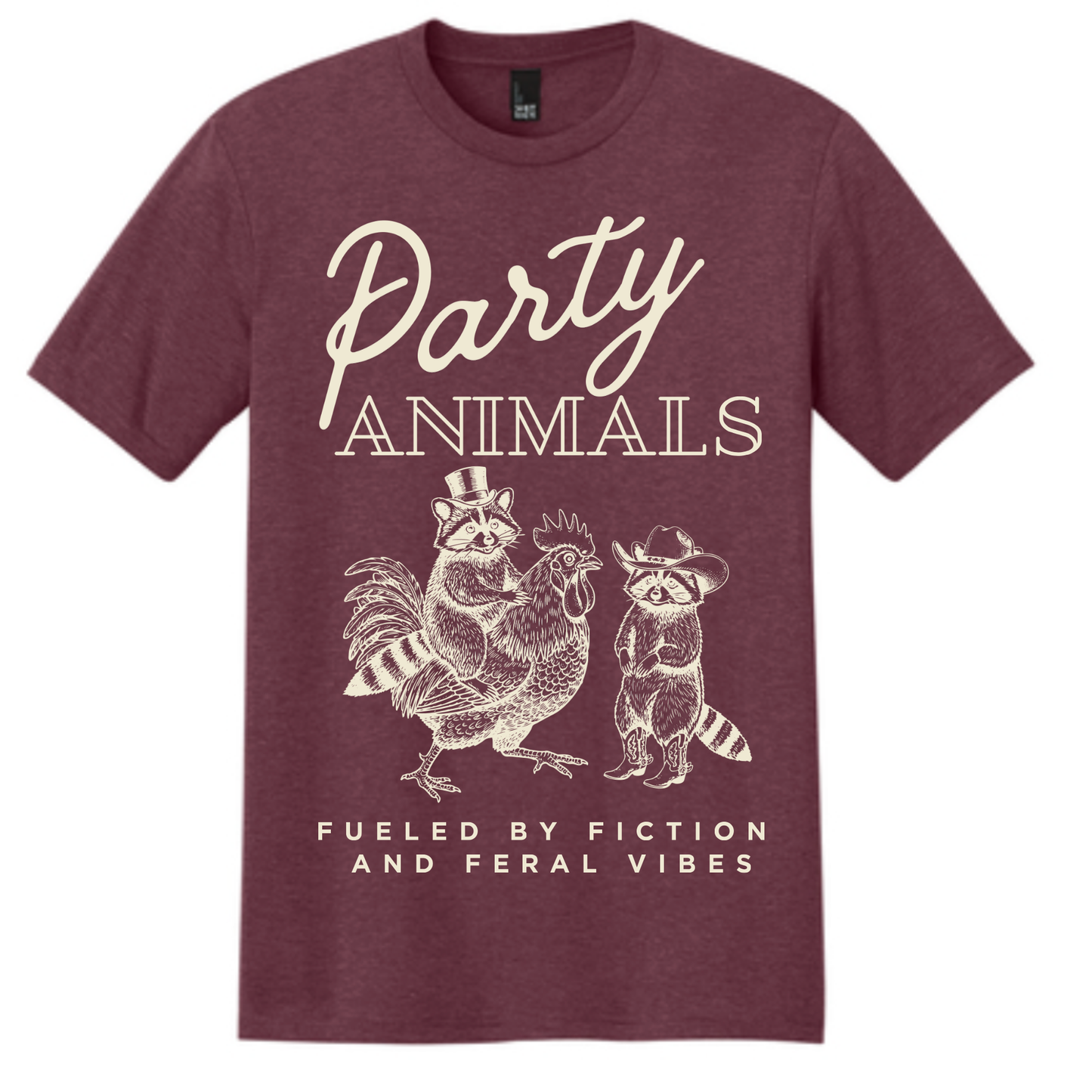 District® Perfect Tri® Tee - MAROON FROST