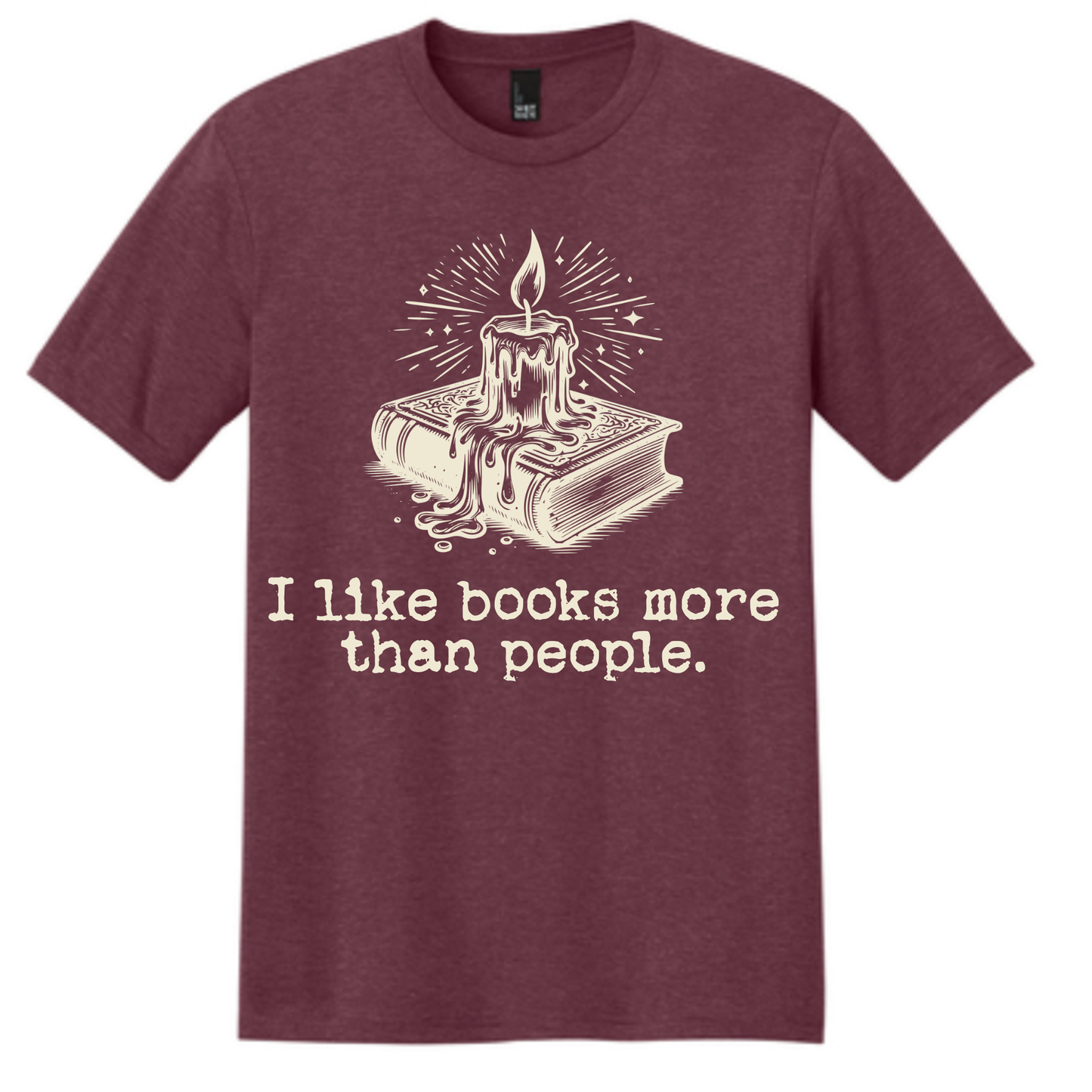 District® Perfect Tri® Tee - MAROON FROST