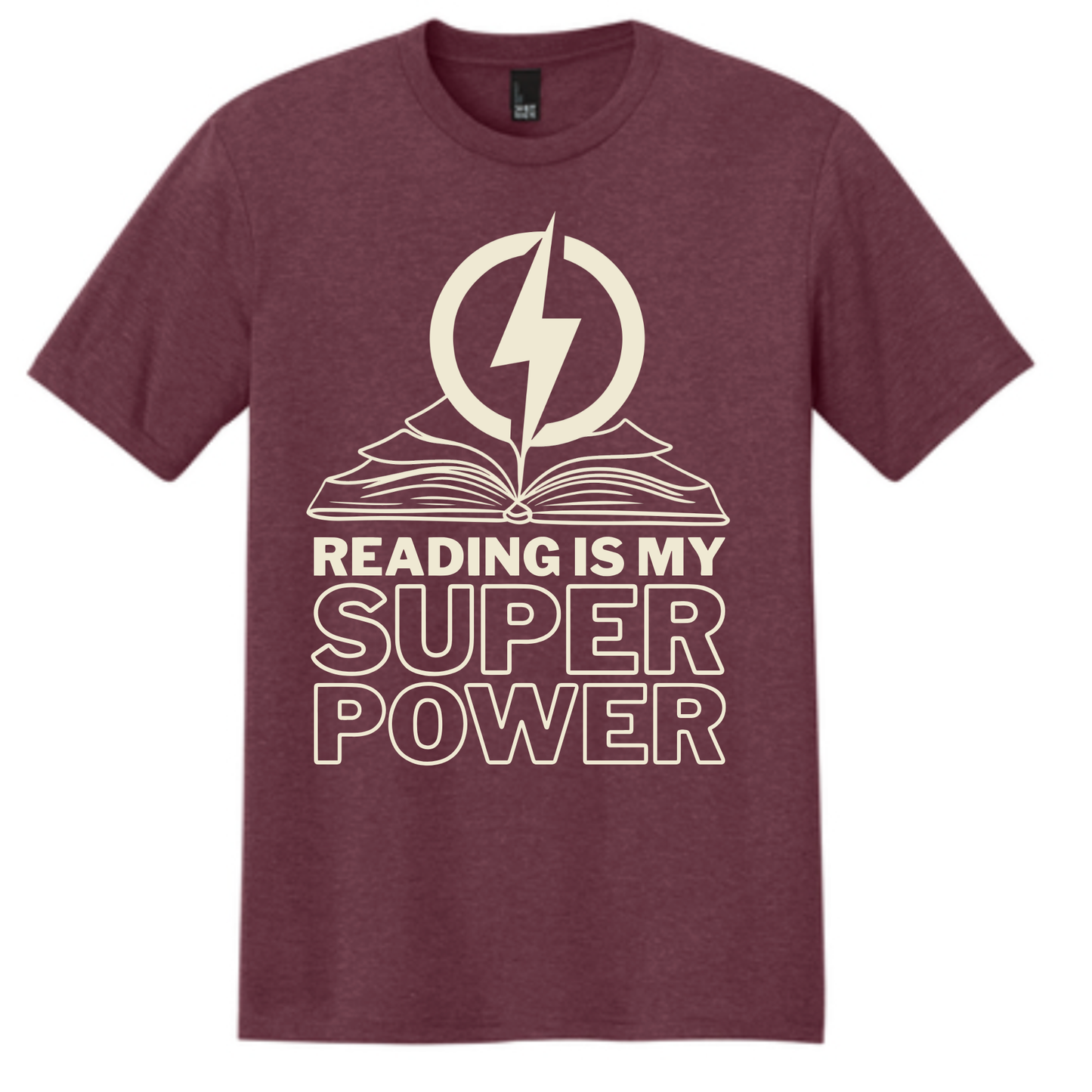 District® Perfect Tri® Tee - MAROON FROST