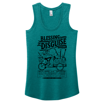 BID 2026 - District® Women’s Perfect Tri® Racerback Tank - HEATHER TEAL