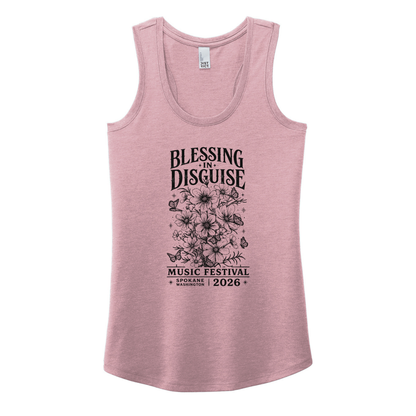 BID 2026 - District® Women’s Perfect Tri® Racerback Tank - HEATHER LAVENDER