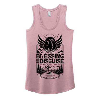 BID 2026 - District® Women’s Perfect Tri® Racerback Tank - HEATHER LAVENDER