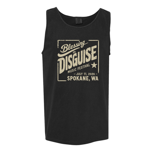 BID 2026 - Comfort Colors® Heavyweight Ring Spun Tank Top - BLACK