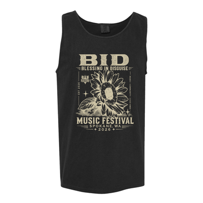 BID 2026 - Comfort Colors® Heavyweight Ring Spun Tank Top - BLACK