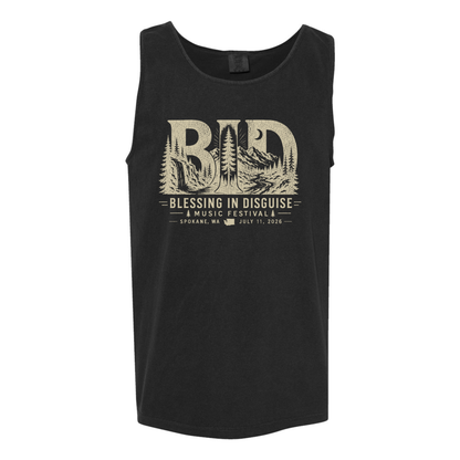 BID 2026 - Comfort Colors® Heavyweight Ring Spun Tank Top - BLACK