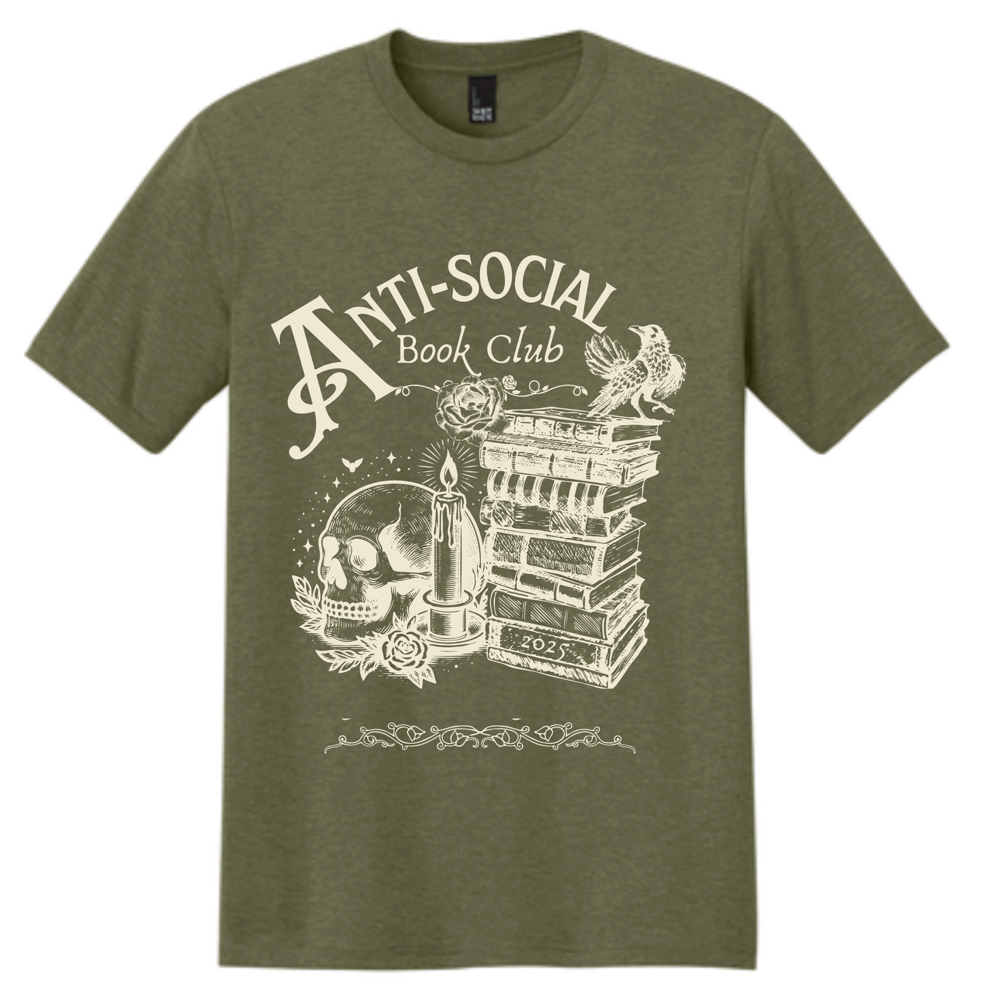 District® Perfect Tri® Tee - MILITARY GREEN FROST