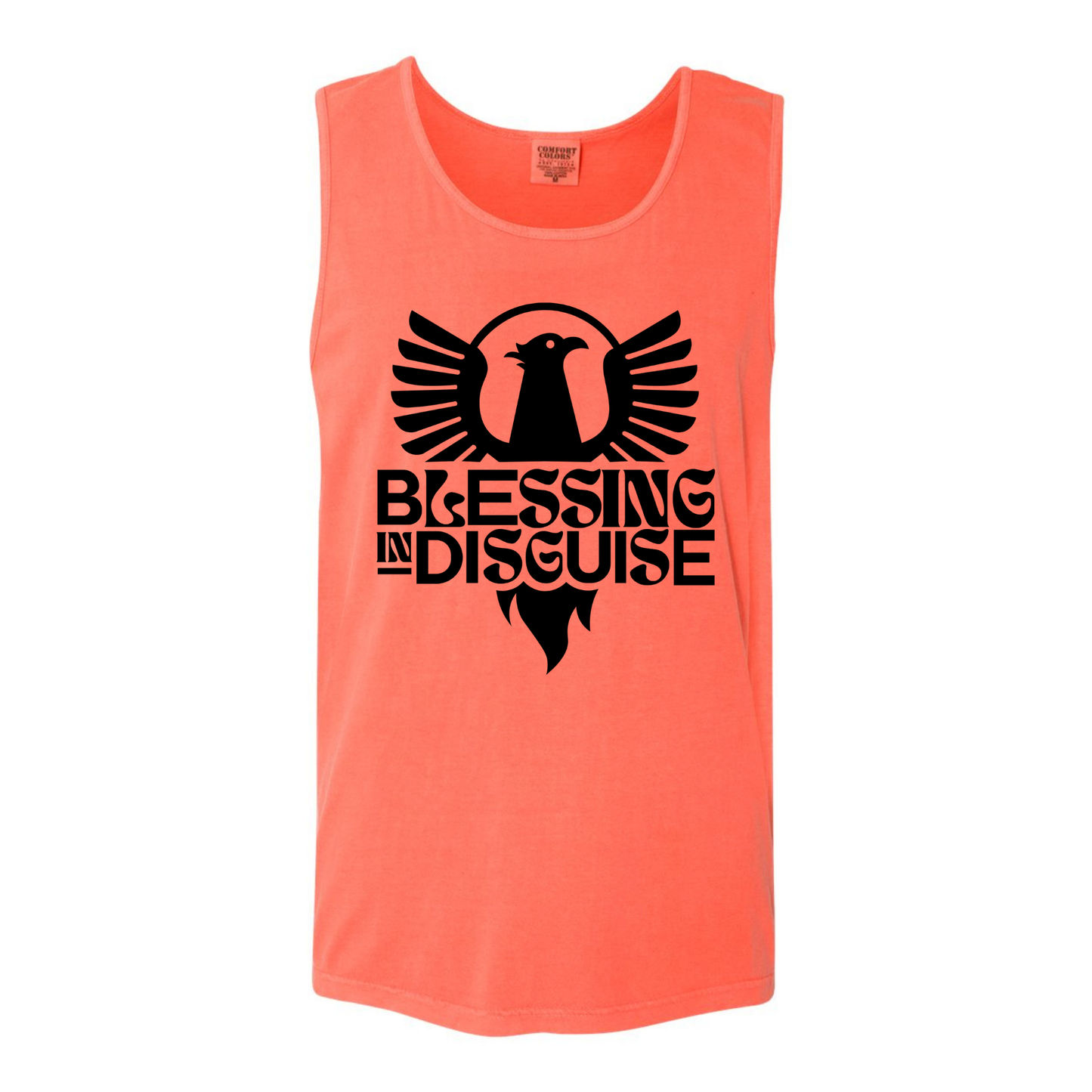BID 2026 - Comfort Colors® Heavyweight Ring Spun Tank Top - BRIGHT SALMON