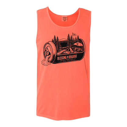 BID 2026 - Comfort Colors® Heavyweight Ring Spun Tank Top - BRIGHT SALMON