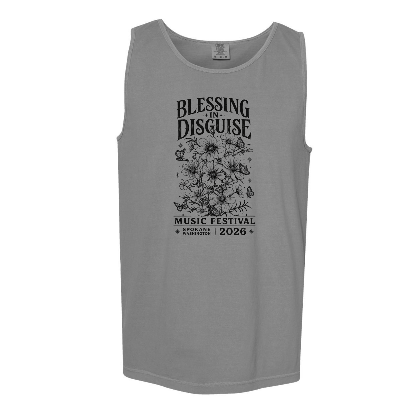 BID 2026 - Comfort Colors® Heavyweight Ring Spun Tank Top - GREY