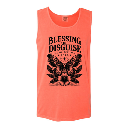 BID 2026 - Comfort Colors® Heavyweight Ring Spun Tank Top - BRIGHT SALMON