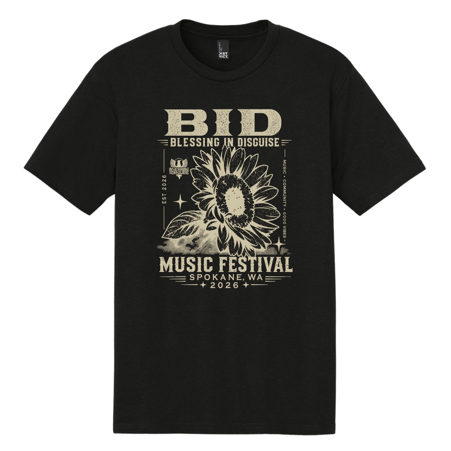 BID 2026 - District® Perfect Tri® Tee - BLACK