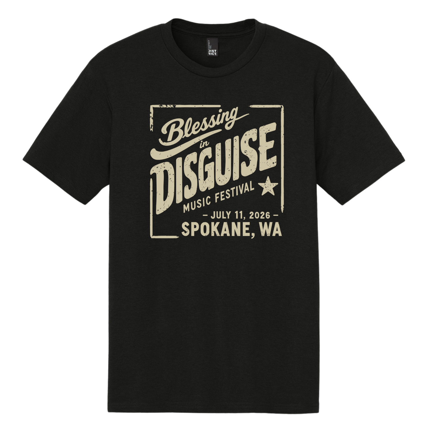 BID 2026 - District® Perfect Tri® Tee - BLACK