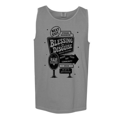 BID 2026 - Comfort Colors® Heavyweight Ring Spun Tank Top - GREY