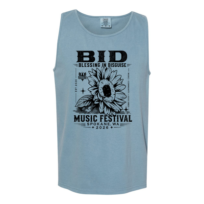 BID 2026 - Comfort Colors® Heavyweight Ring Spun Tank Top - ICE BLUE