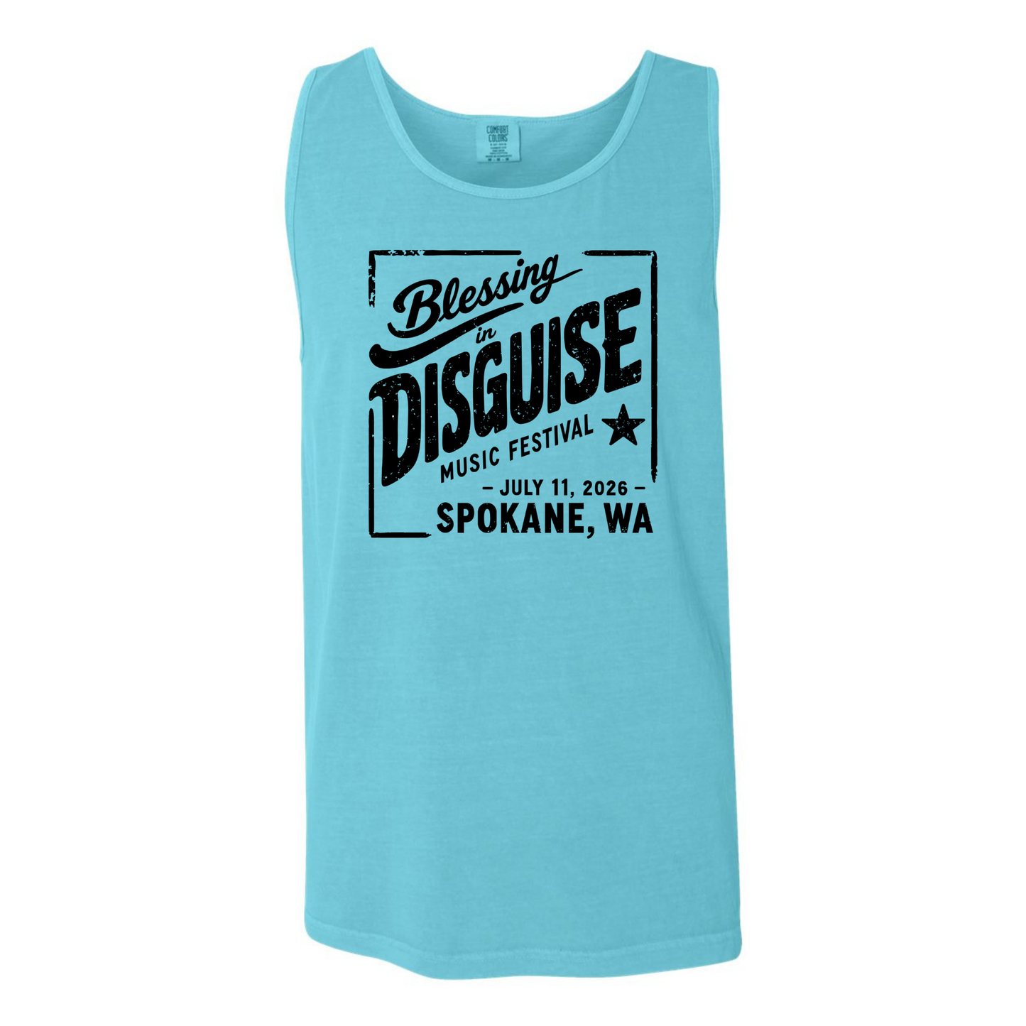 BID 2026 - Comfort Colors® Heavyweight Ring Spun Tank Top - LAGOON