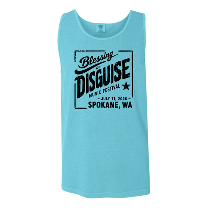BID 2026 - Comfort Colors® Heavyweight Ring Spun Tank Top - LAGOON